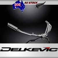 Kawasaki ZRX1100/ZRX1200 97-07 200MM Round Stainless Full Exhaust System Product thumb image 1