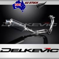 Kawasaki ER-6N ER-6F 06-11 225MM Oval Stainless Full Exhaust System