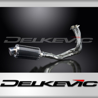 Kawasaki Z650 2017-2020 225MM Oval Carbon DS70 2 Into 1 Complete Exhaust System