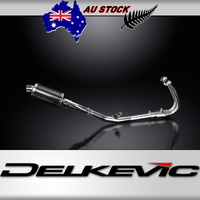 Kawasaki Ninja 400 Z400 2018-2022 DS70 225MM Carbon Oval Complete Exhaust System