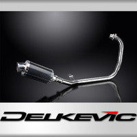 Royal Enfield Himalayan 16-23 225MM Oval Carbon Full Exhaust System
