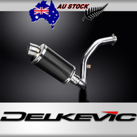 BMW G310R G310GS 17-24 225MM Oval Carbon DE-CAT Full Exhaust System
