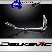 Suzuki GSX-S1000/F 2015-2020 DE-CAT 225MM Oval Carbon Full Exhaust System Product thumb image 1