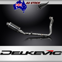 Suzuki GSX-8S 2023-2025 / DS70 Oval 225mm (9 inch) Carbon Fibre Silencer 2 into 1 Complete System