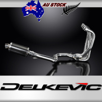 Kawasaki ZZR1100C/D 1990-2001 4 Into 1 225MM Oval Carbon Exhaust System
