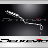 Suzuki DRZ400 S/SM 2005-2021 / Oval 350mm (14 inch) Silencer Complete System 304 Stainless Steel