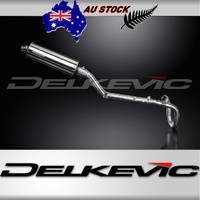 Suzuki DR-Z400 DRZ400S/K 2000-2024 350MM Oval Stainless Exhaust - NOT E Model