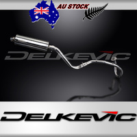 Suzuki DR650SE 1996-2024 350MM Oval Stainless Complete Exhaust System