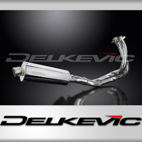 Kawasaki Z650 2017-2019 2 Into 1 350MM Oval Stainless Complete Exhaust System