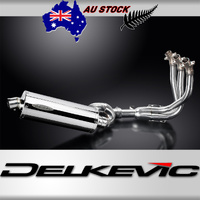 Triumph Street Triple 765RS/S/R 660 S 17-22 DE-CAT 350MM Oval Stainless Exhaust
