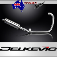 Royal Enfield Scram 411 2022-2024 350MM Oval Stainless Full Exhaust System