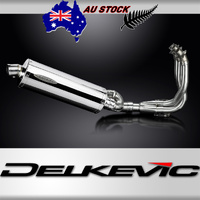 Triumph Street Triple 765RS 2023-2024 350MM Oval Stainless Exhaust System