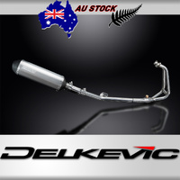 Kawasaki Ninja 250R 2008-2013 343MM X-OVAL Titanium 2 Into 1 Full Exhaust System