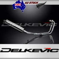 Suzuki GS500E/F 2-1 1989-2019 450MM Oval Stainless Complete Exhaust System