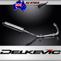 Kawasaki Ninja 400 Z400 18-22 450MM Oval Stainless Steel Complete Exhaust System