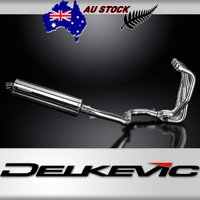 Kawasaki ZZR1100C/D 1990-2001 4 Into 1 450MM Oval Stainless Exhaust System