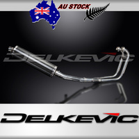 Suzuki GS500E/F 2-1 1989-2019 450MM Oval Stainless Complete Exhaust System