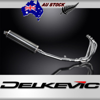 Kawasaki ZRX1100/ZRX1200 97-07 450MM Oval Carbon Full Exhaust System