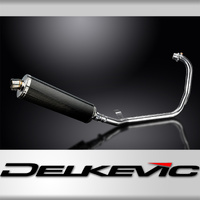 Royal Enfield Himalayan 16-23 450MM Oval Carbon Full Exhaust System