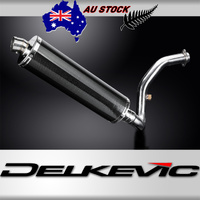 BMW G310R G310GS 17-24 450MM Oval Carbon DE-CAT Full Exhaust System