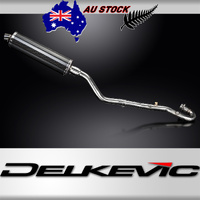 Kawasaki KLR650 F-G-H Adventure 2022-2025 450MM Oval Carbon Exhaust System