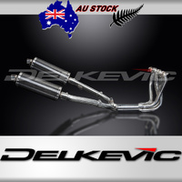Honda CBR1100XX 1996-2009 350MM Oval Carbon 4-2 Complete System