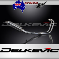 Suzuki GS500E/F 2-1 1989-2019 350MM Oval Carbon Complete Exhaust System