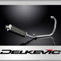 Royal Enfield Himalayan 16-23 350MM Oval Carbon Full Exhaust System