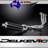 Triumph Street Triple 765RS/S/R 660 S 17-22 DE-CAT 350MM Oval Carbon Exhaust