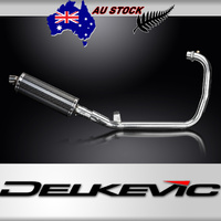 Royal Enfield Scram 411 2022-2024 350MM Oval Carbon Full Exhaust System