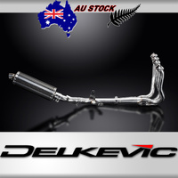 Suzuki GSX-S1000/F 2015-2020 DE-CAT 350MM Oval Carbon Full Exhaust System