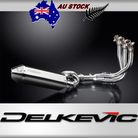 Triumph Street Triple 765RS/S/R 660 17-22 DE-CAT 320MM Trioval Stainless Exhaust