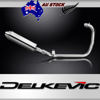 Royal Enfield Scram 411 2022-2024 320MM Stainless TRI Oval Full Exhaust System