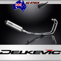 Suzuki GS500E/F 2-1 1989-2019 343MM X-OVAL Stainless Full Exhaust System