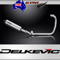 Royal Enfield Scram 411 2022-2024 343MM Stainless X-OVAL Full Exhaust System