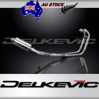 Suzuki GS500E/F 2-1 1989-2019 225MM Oval Stainless SS70 Complete Exhaust System
