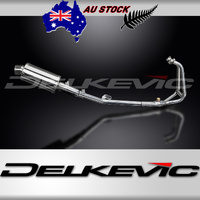 Kawasaki Ninja 250R 2008-2013 225MM Oval Stainless 2 Into 1 Full Exhaust System Product thumb image 1