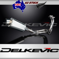 Kawasaki ER-6N ER-6F 06-11 225MM Oval Stainless Full Exhaust System