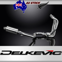 Kawasaki ZZR1100C/D 1990-2001 4 Into 1 225MM Oval Stainless Exhaust System