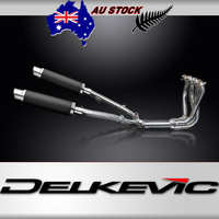 Honda CBR1100XX 1996-2009 350MM Round Carbon DL10 4-2 Complete System