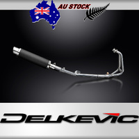 Kawasaki Ninja 250R 2008-2013 350MM Round Carbon 2 Into 1 Full Exhaust System