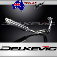 Kawasaki ER-6N ER-6F 06-11 350MM Round Carbon Full Exhaust System