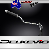 Suzuki DR-Z400 DRZ400S/K 2000-2024 350MM Round Carbon Exhaust - NOT E Model