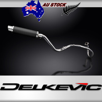 Suzuki DR650SE 1996-2024 350MM Round Carbon DL10 Complete Exhaust System