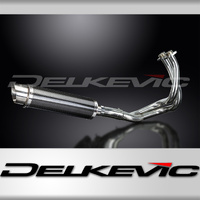 Kawasaki Z650 2017-2020 2 Into 1 350MM Round Carbon DL10 Exhaust System