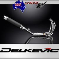 Kawasaki Z900RS 2018-2025 350MM Round Carbon Full Exhaust System