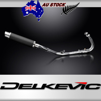 Kawasaki Ninja 400 Z400 18-22 Round Carbon Fibre Complete Exhaust System