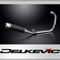 Royal Enfield Himalayan 16-23 350MM Round Carbon Full Exhaust System
