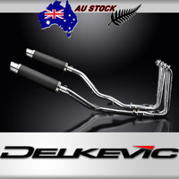 Yamaha FJR1300 2001-2005 350MM Round Carbon Full Exhaust System