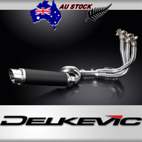 Triumph Street Triple 765RS/S/R 660 S 17-22 DE-CAT 350MM Round Carbon Exhaust